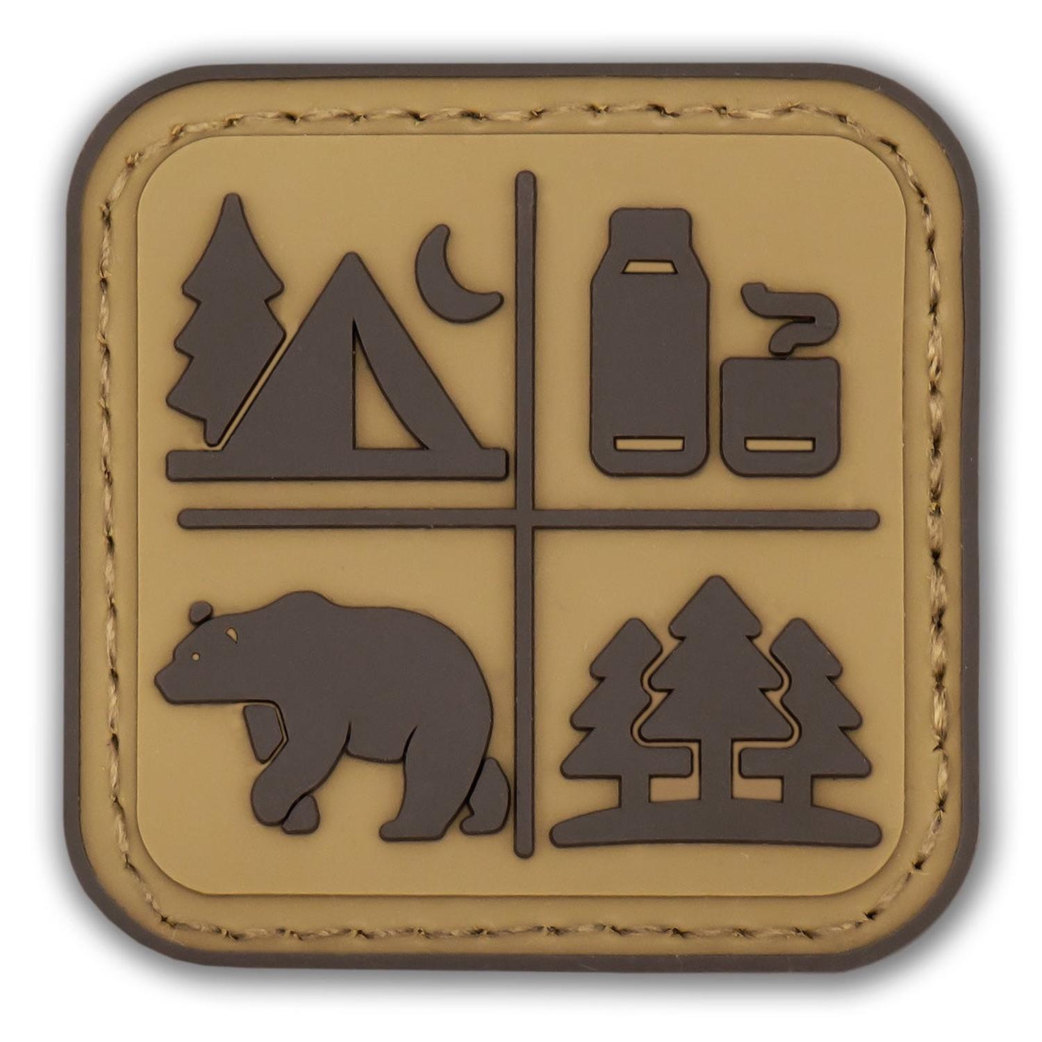 Adventure Sports Patch: Desert Tan