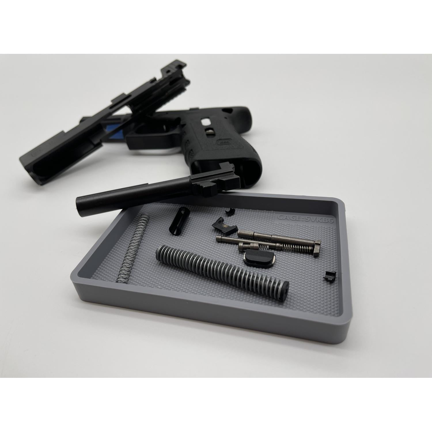 Armorer Parts Tray by CountyComm® – Non-Slip Silicone Workbench Organizer