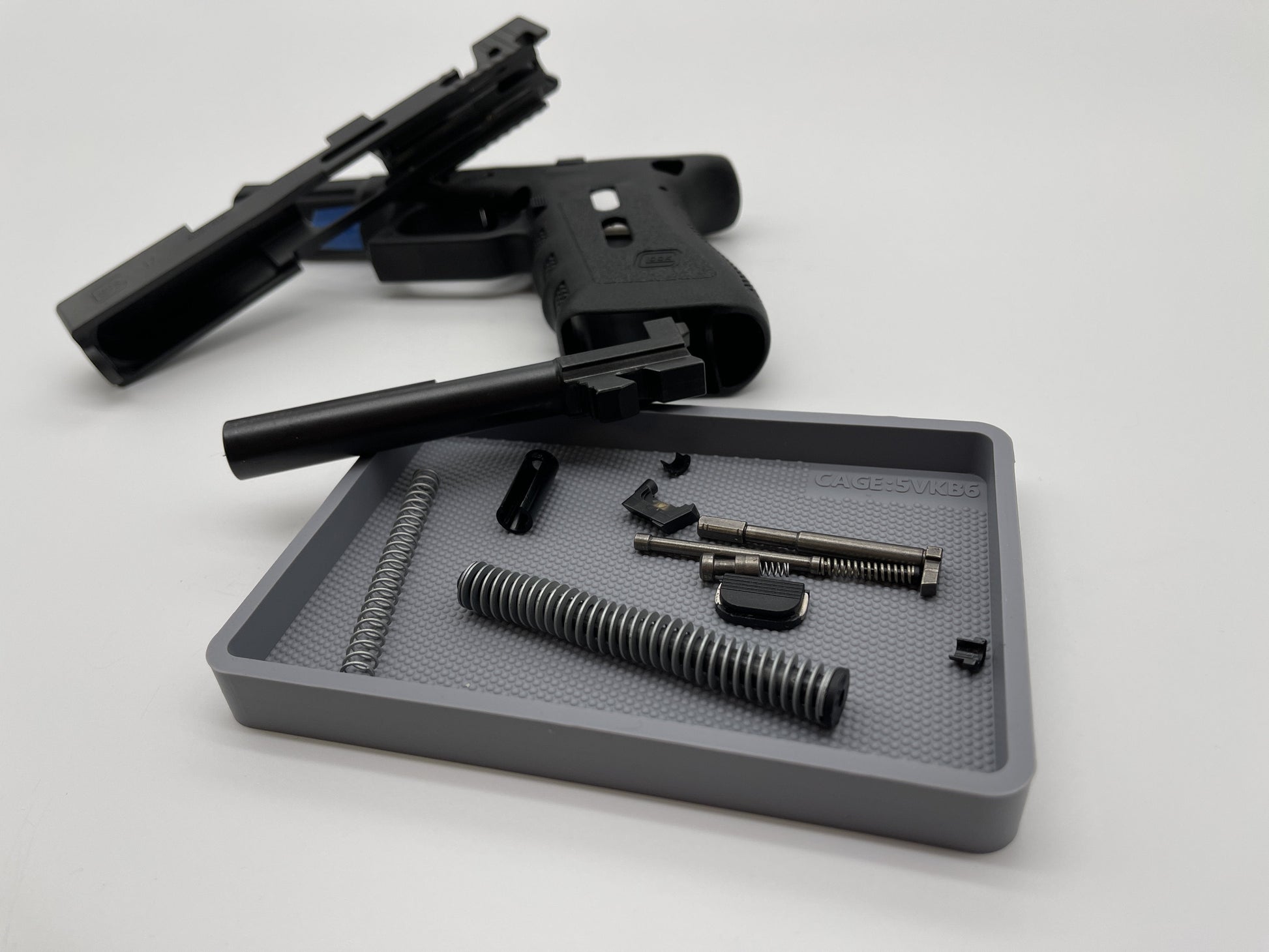 Armorer Parts Tray by CountyComm® – Non-Slip Silicone Workbench Organizer
