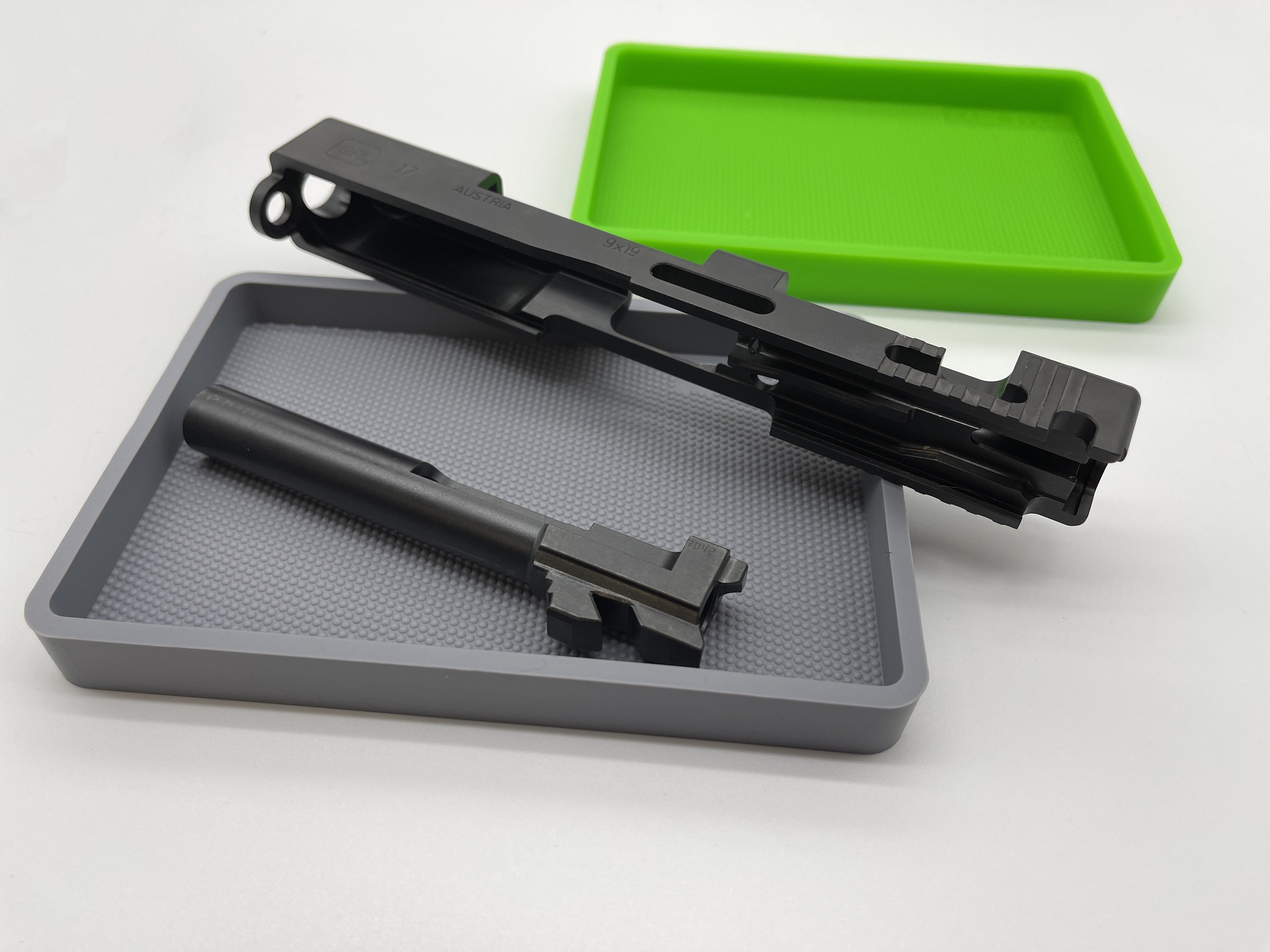 Armorer Parts Tray by CountyComm® – Non-Slip Silicone Workbench Organizer