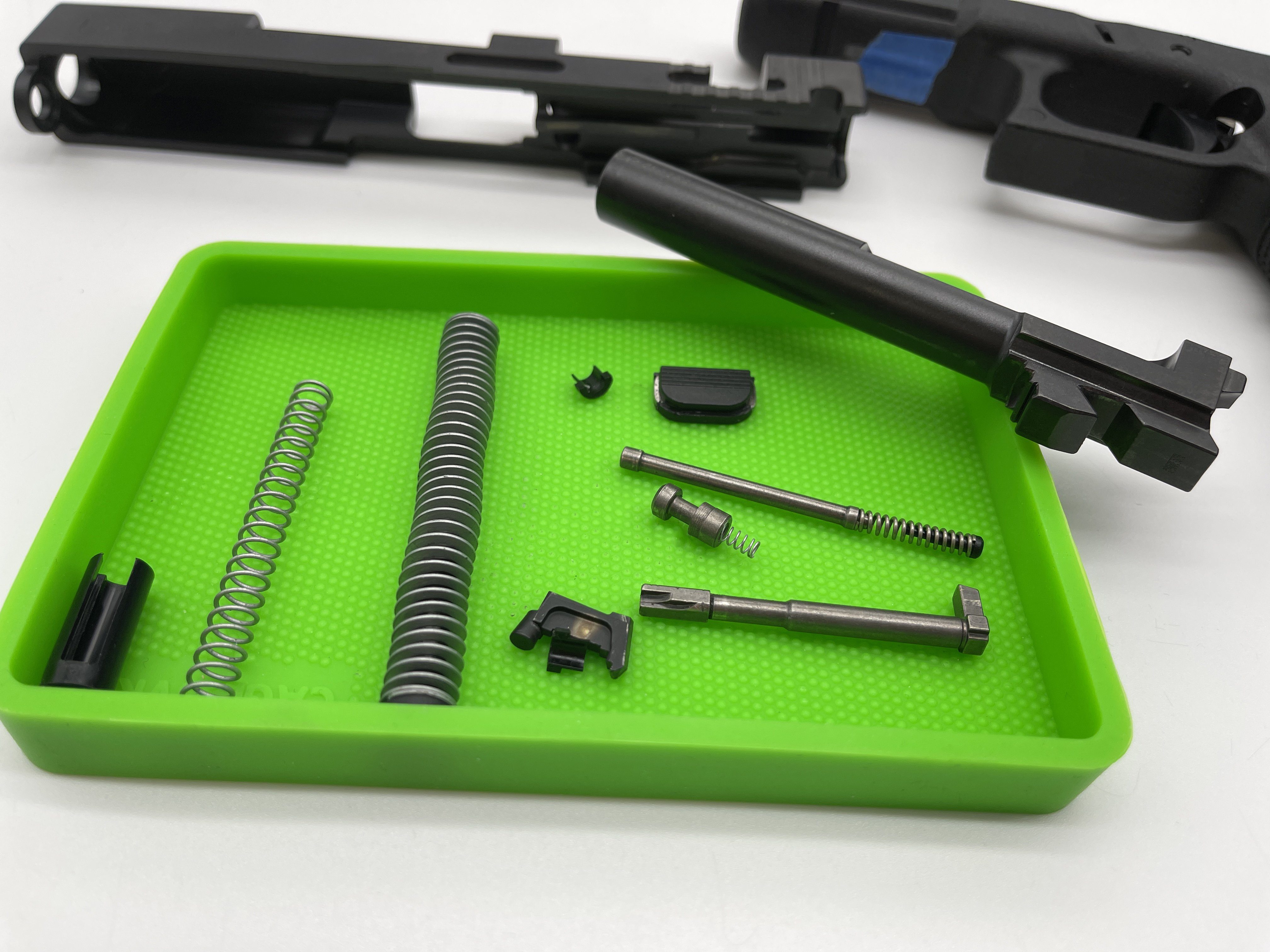 Armorer Parts Tray by CountyComm® – Non-Slip Silicone Workbench Organizer