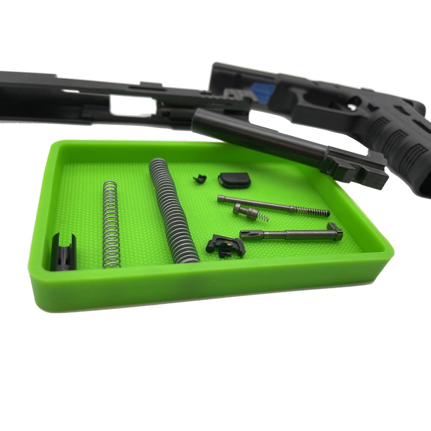 Armorer Parts Tray by CountyComm® – Non-Slip Silicone Workbench Organizer