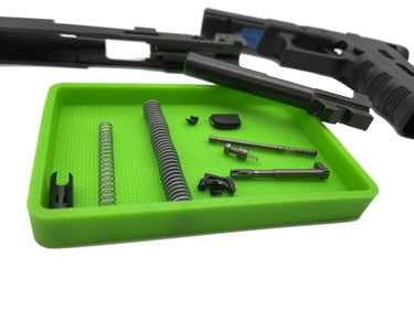 Armorer Parts Tray by CountyComm® – Non-Slip Silicone Workbench Organizer