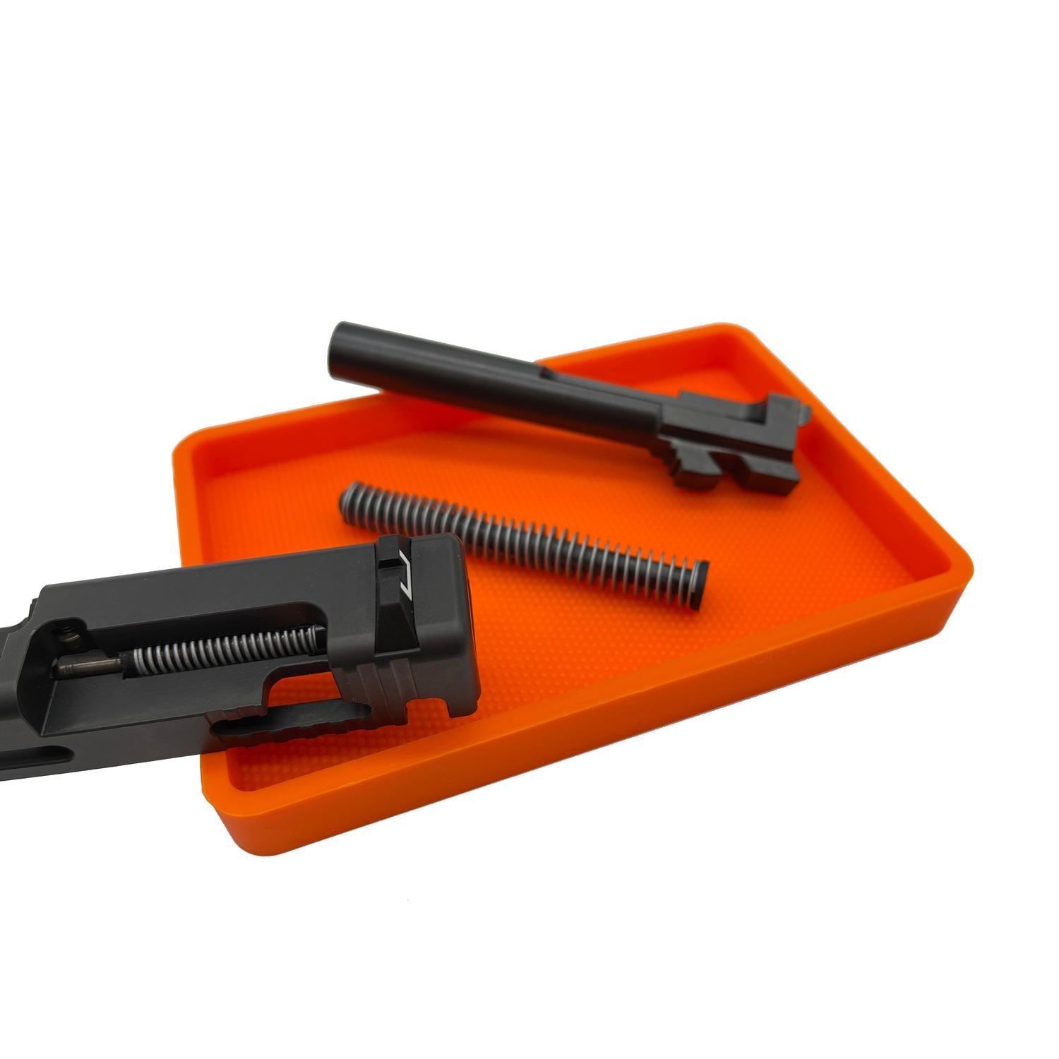 Armorer Parts Tray by CountyComm® – Non-Slip Silicone Workbench Organizer