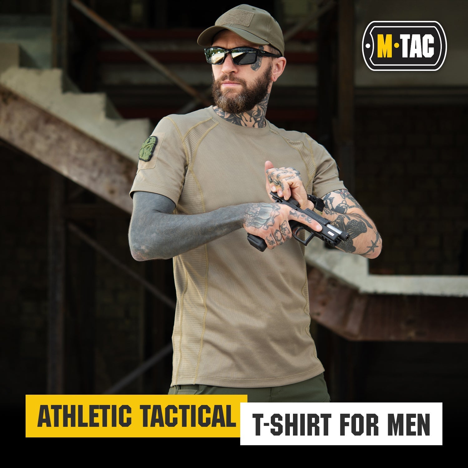 Athletic Tactical T-Shirt Gen II with Loop Panels