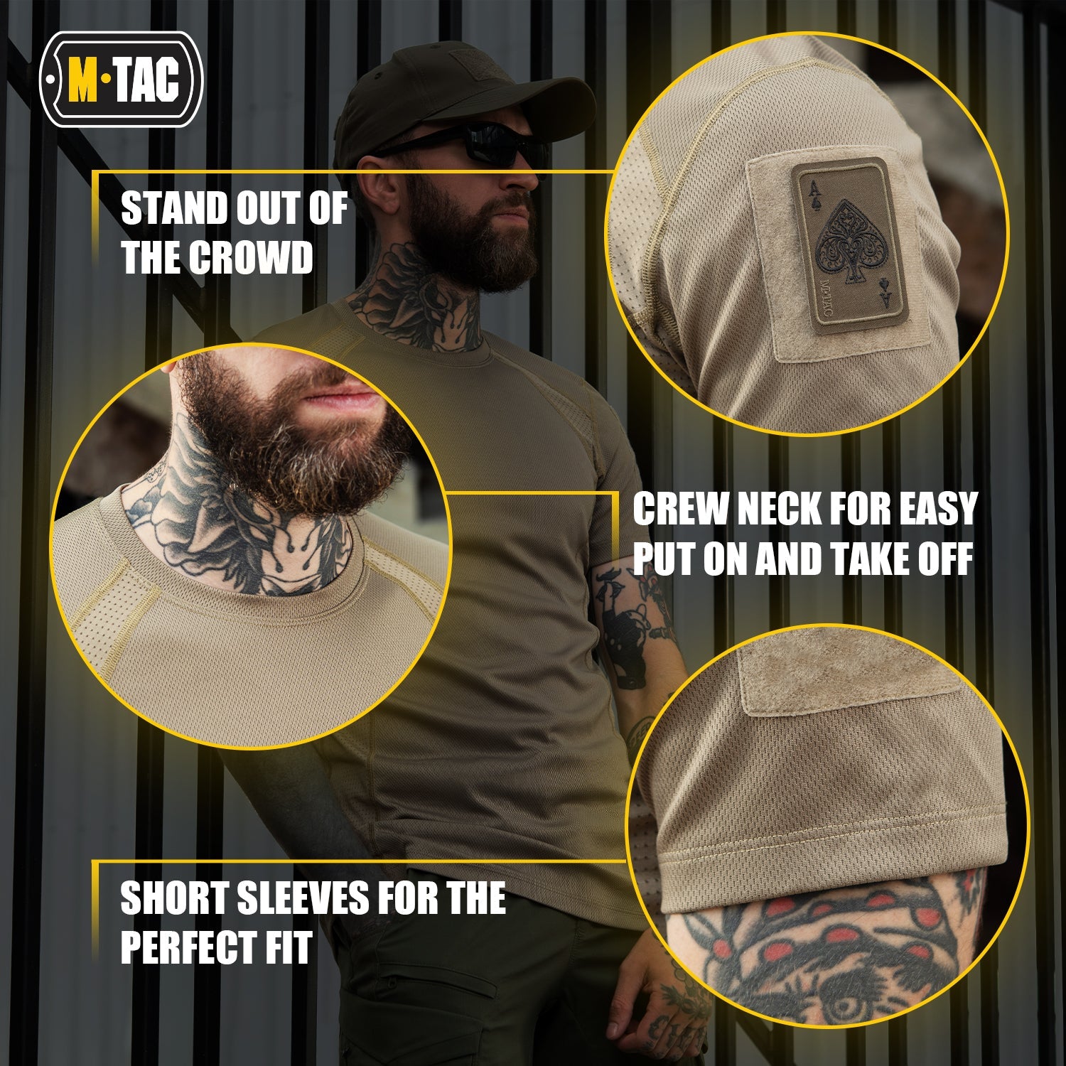 Athletic Tactical T-Shirt Gen II with Loop Panels