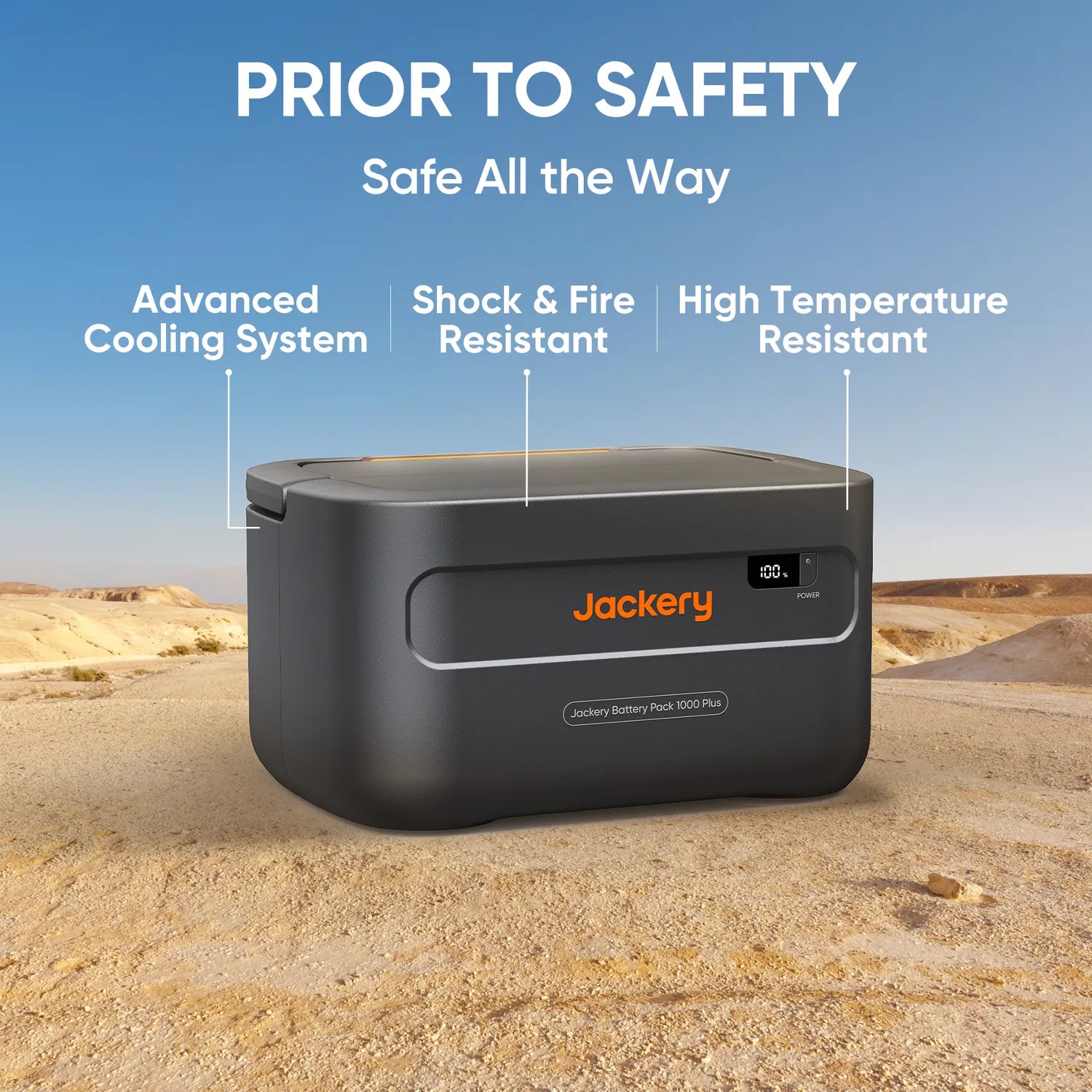 Battery Pack 1000 Plus – Expandable 1,264 Wh LiFePO₄ Add‑On for Explorer 1000 Plus