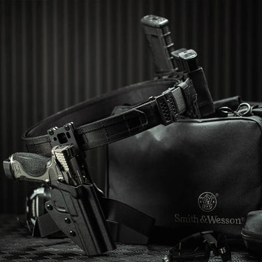 Black MOLLE Battle Belt – Complete Kit