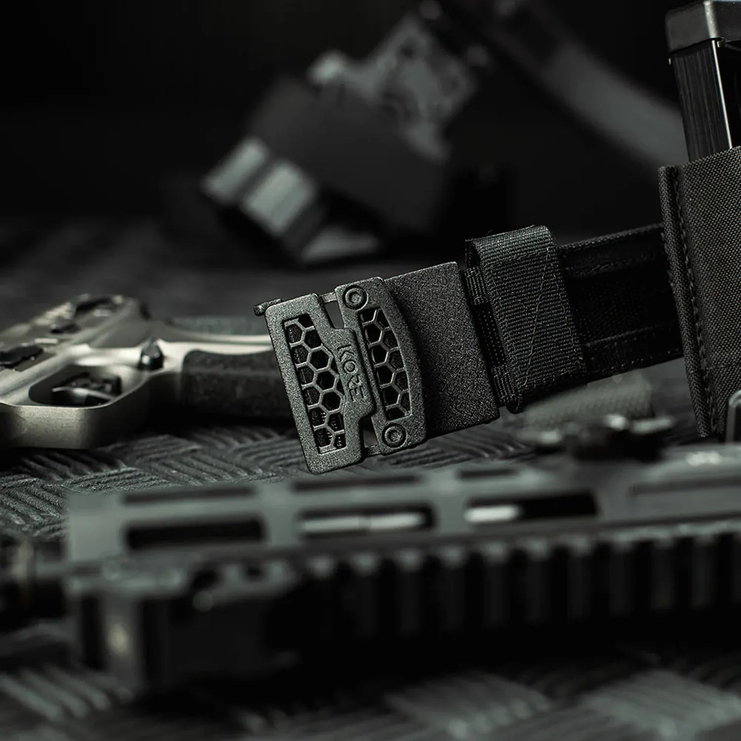 Black MOLLE Battle Belt – Complete Kit