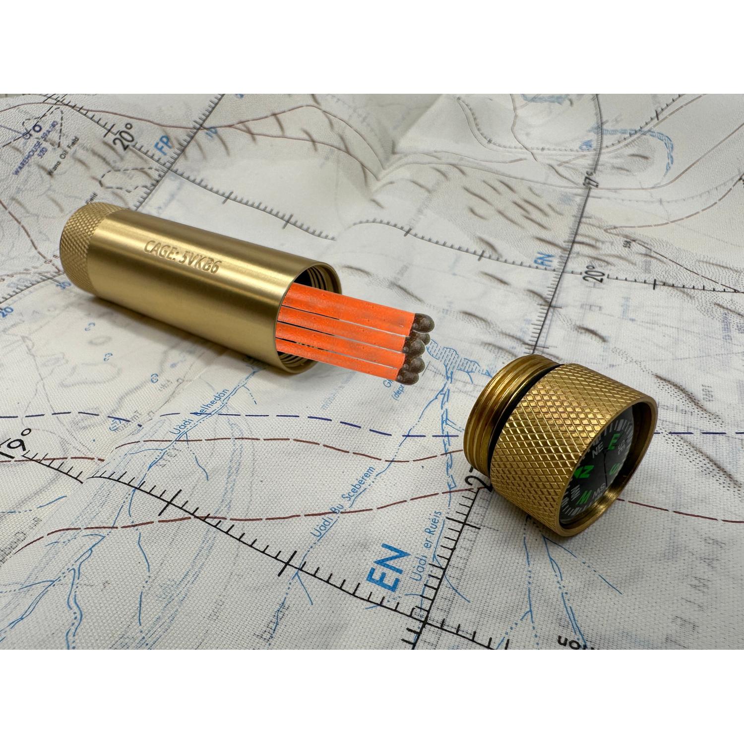Brass Match / Compass Capsule - Gen 2