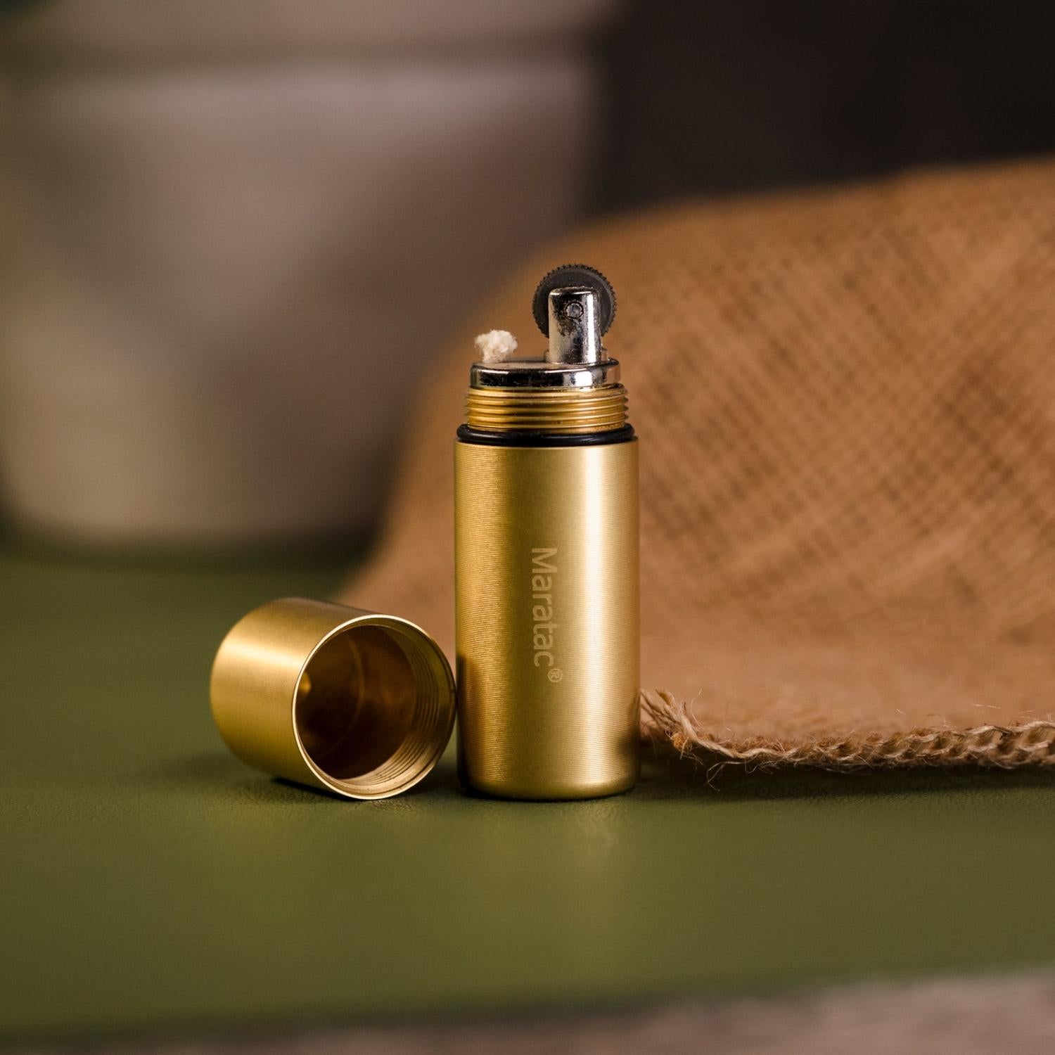 Brass XL Peanut Lighter Gen 3 By Maratac®