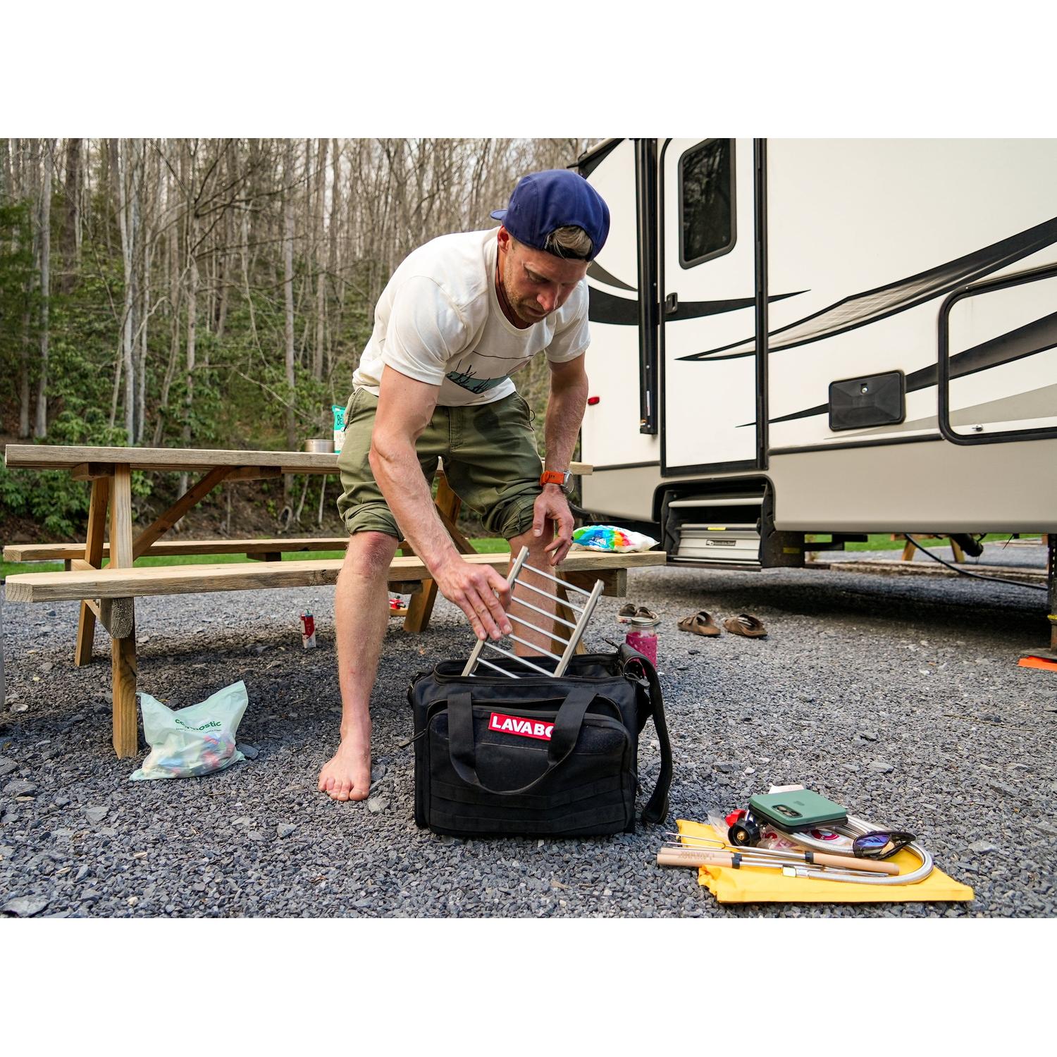 Bugout Bag: Safely Store Your LavaBox!