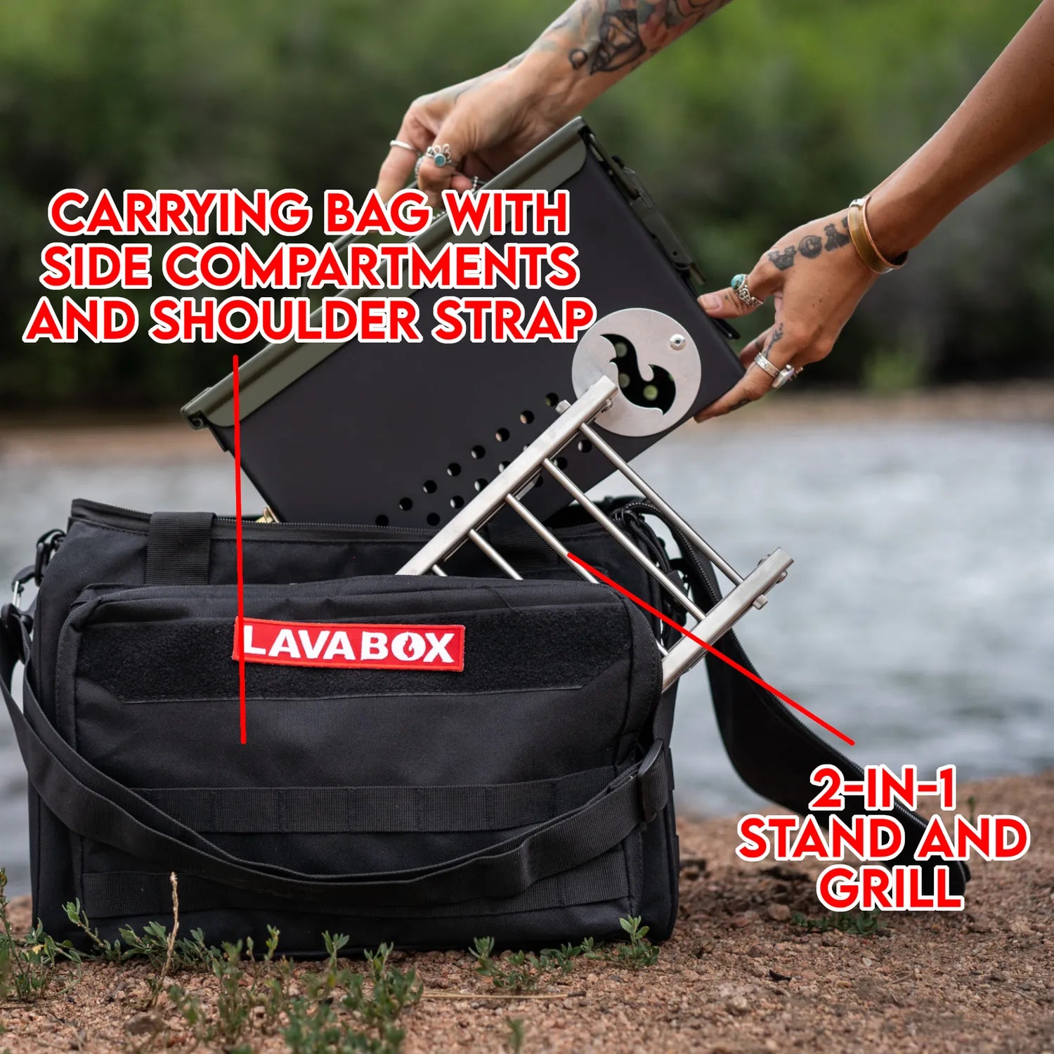 Bugout Bag: Safely Store Your LavaBox!