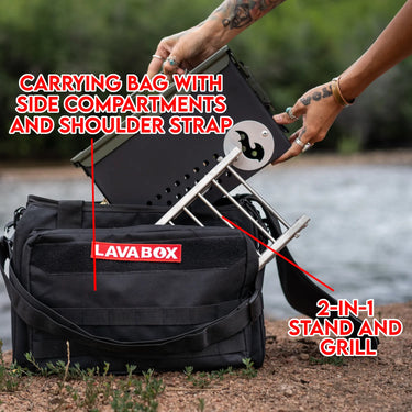 Bugout Bag: Safely Store Your LavaBox!