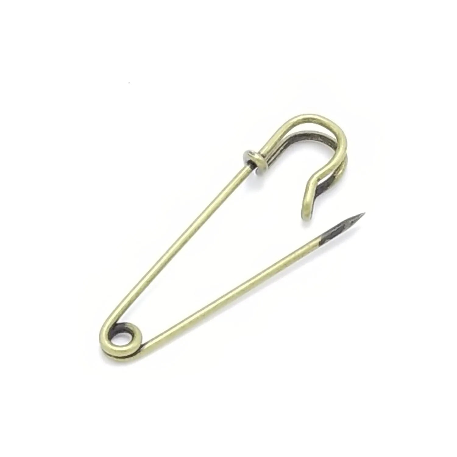 Bushcraft Safety Pin – Heavy-Duty Single Wire Steel Pin