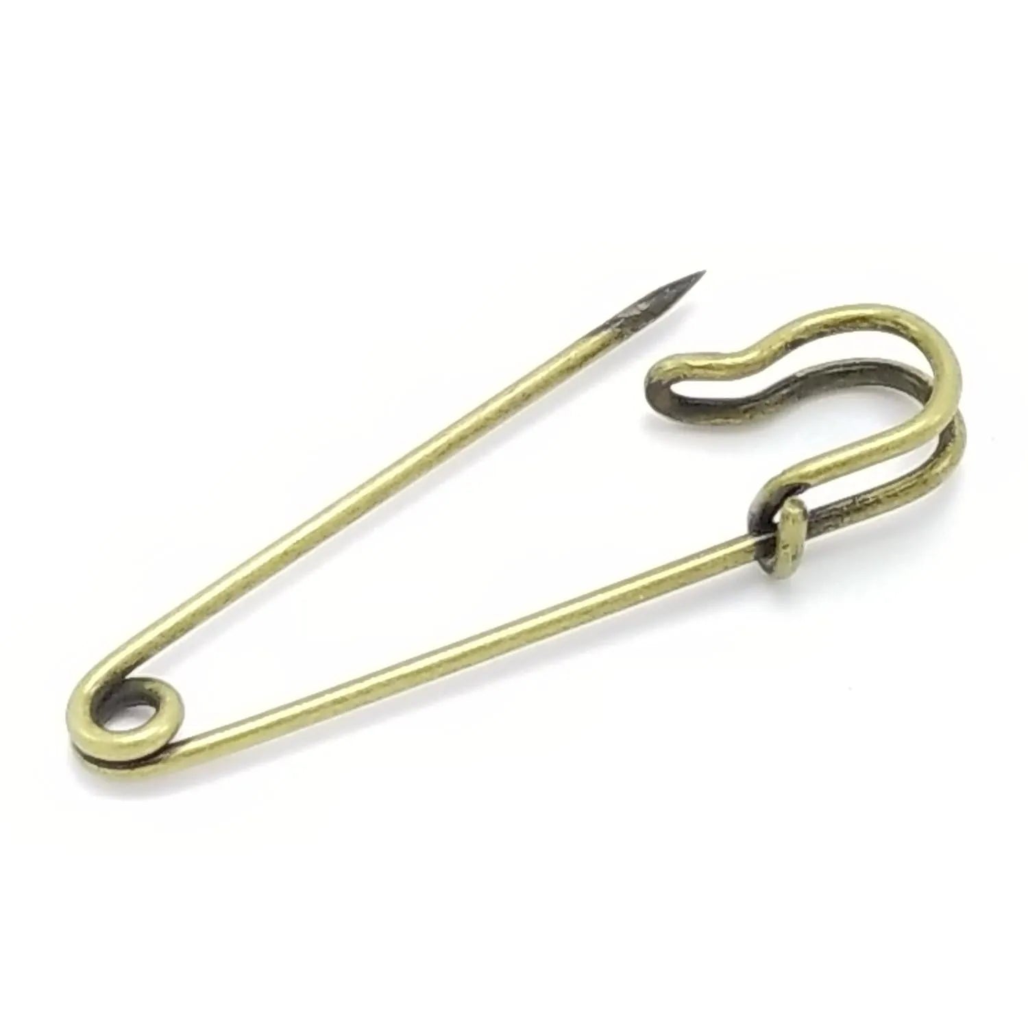 Bushcraft Safety Pin – Heavy-Duty Single Wire Steel Pin