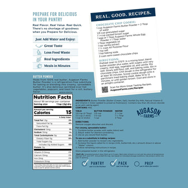 Butter Powder Pouch, 99 Servings