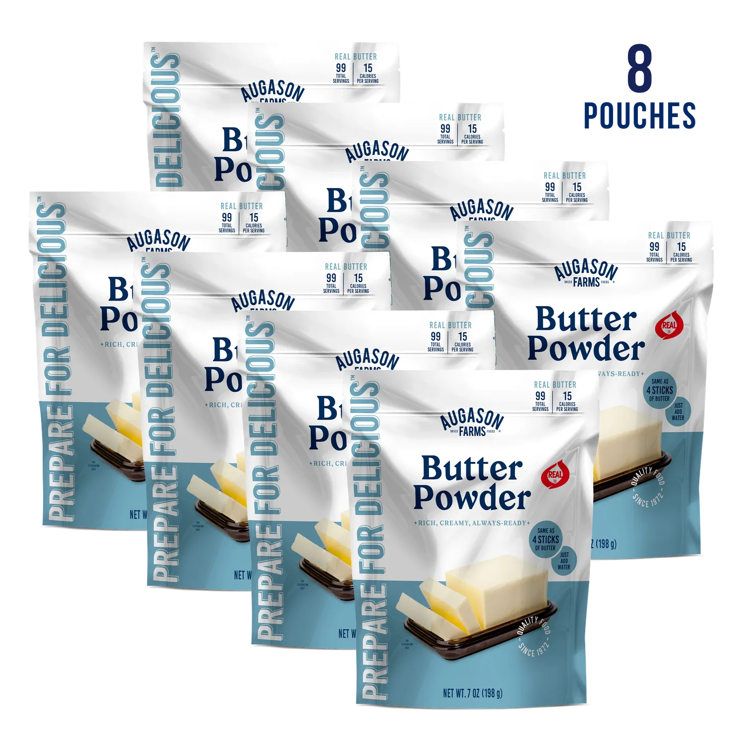 Butter Powder Pouch – 99 Servings