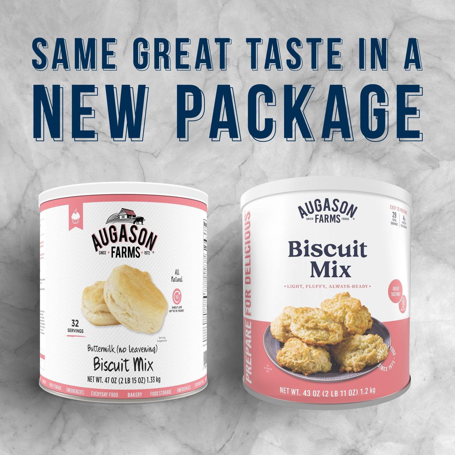 Buttermilk Biscuit Mix Can – 29 Servings