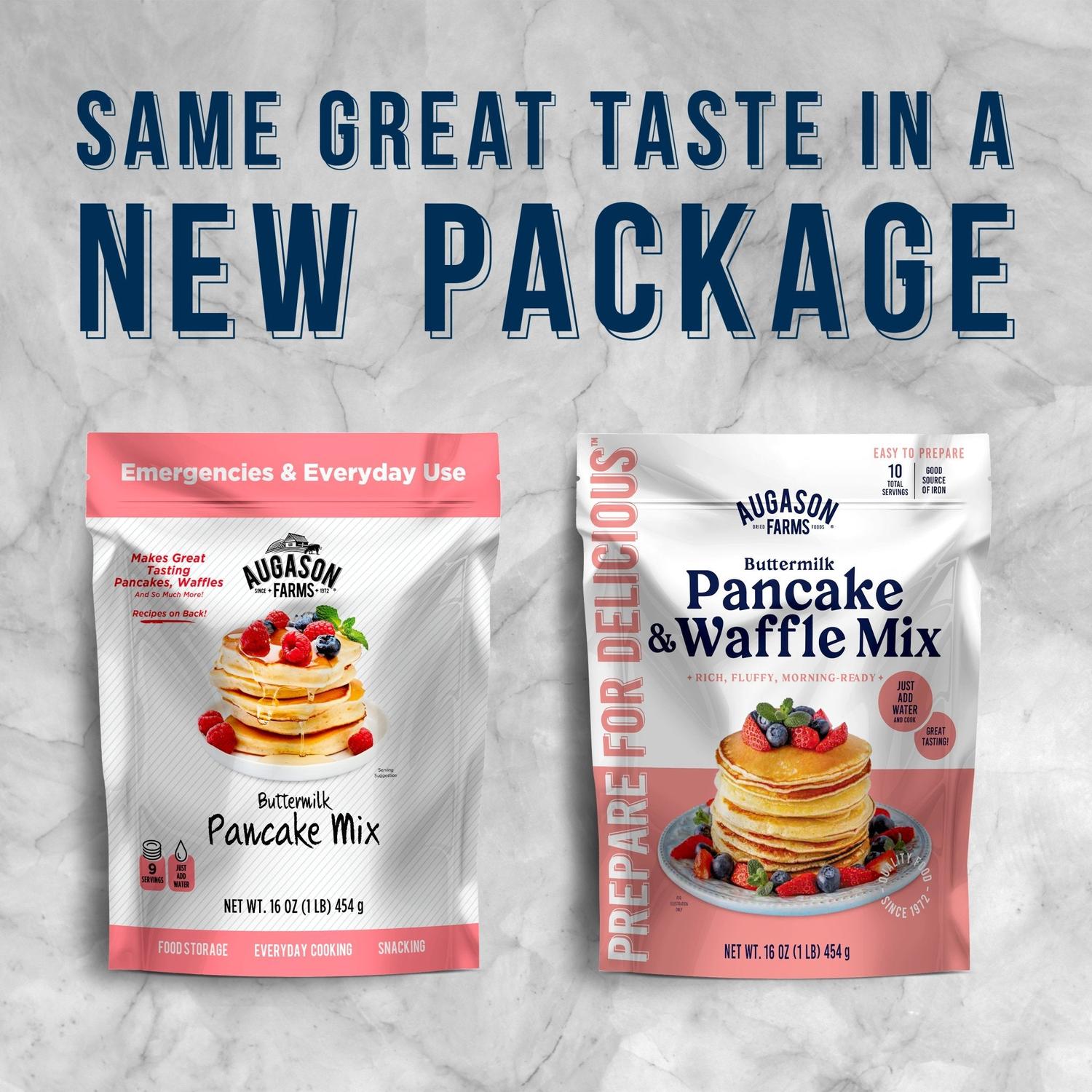 Buttermilk Pancake & Waffle Mix Pouch – 10 Servings