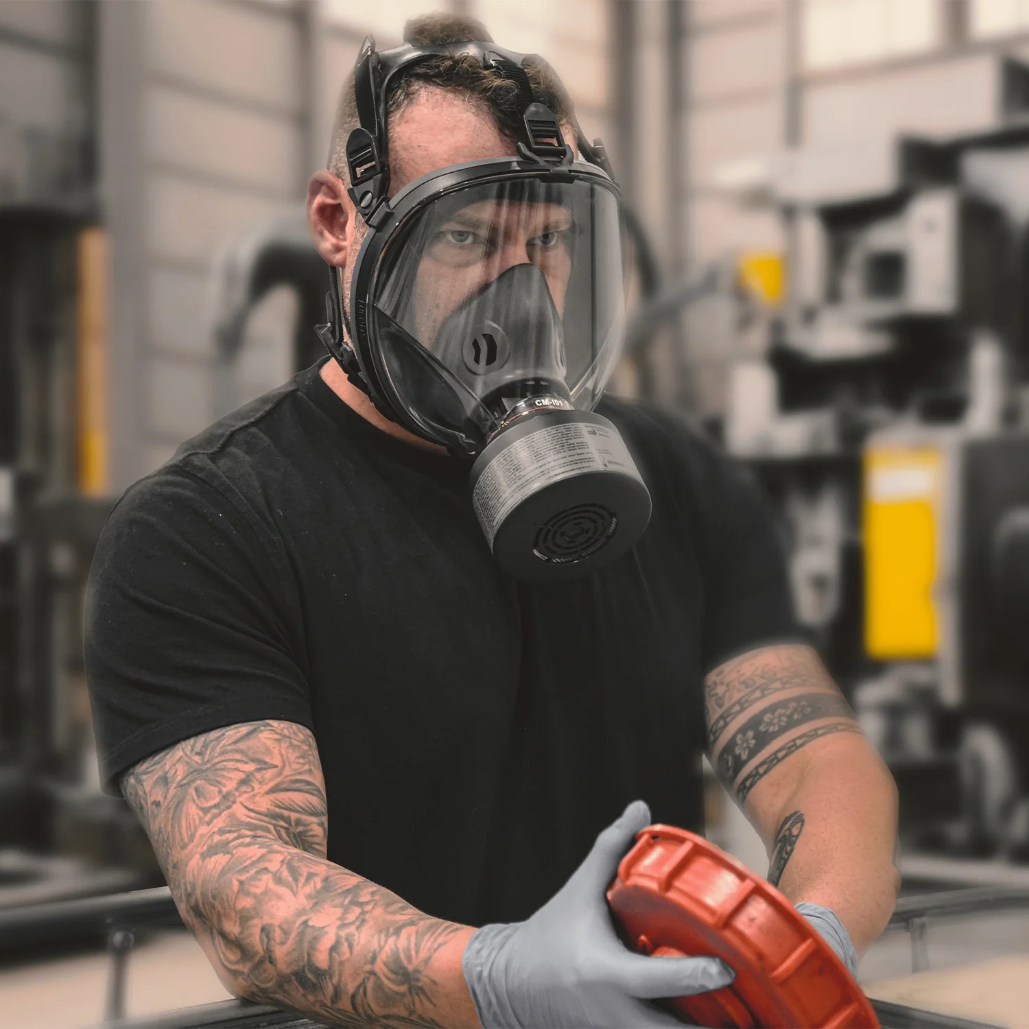 CM-I01 Full-Face Respirator – 40mm NATO Emergency Mask