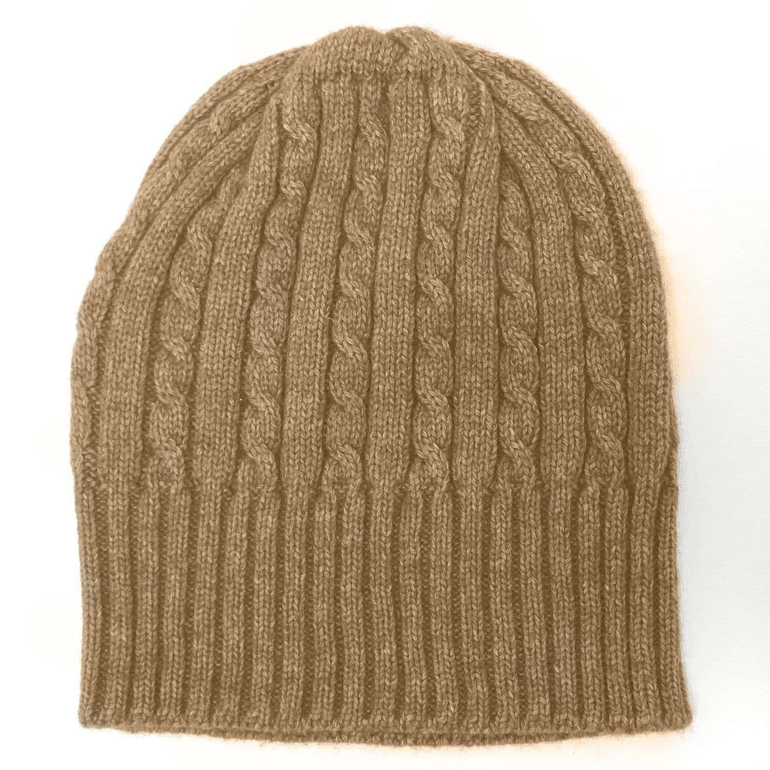 Cabled Bison Beanie