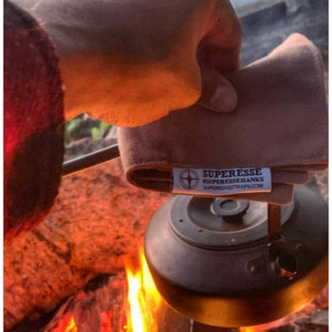 Camp Rag - Burn Proof Work Cloth built from Durable Kevlar Fabric w/ Lanyard Grommet.