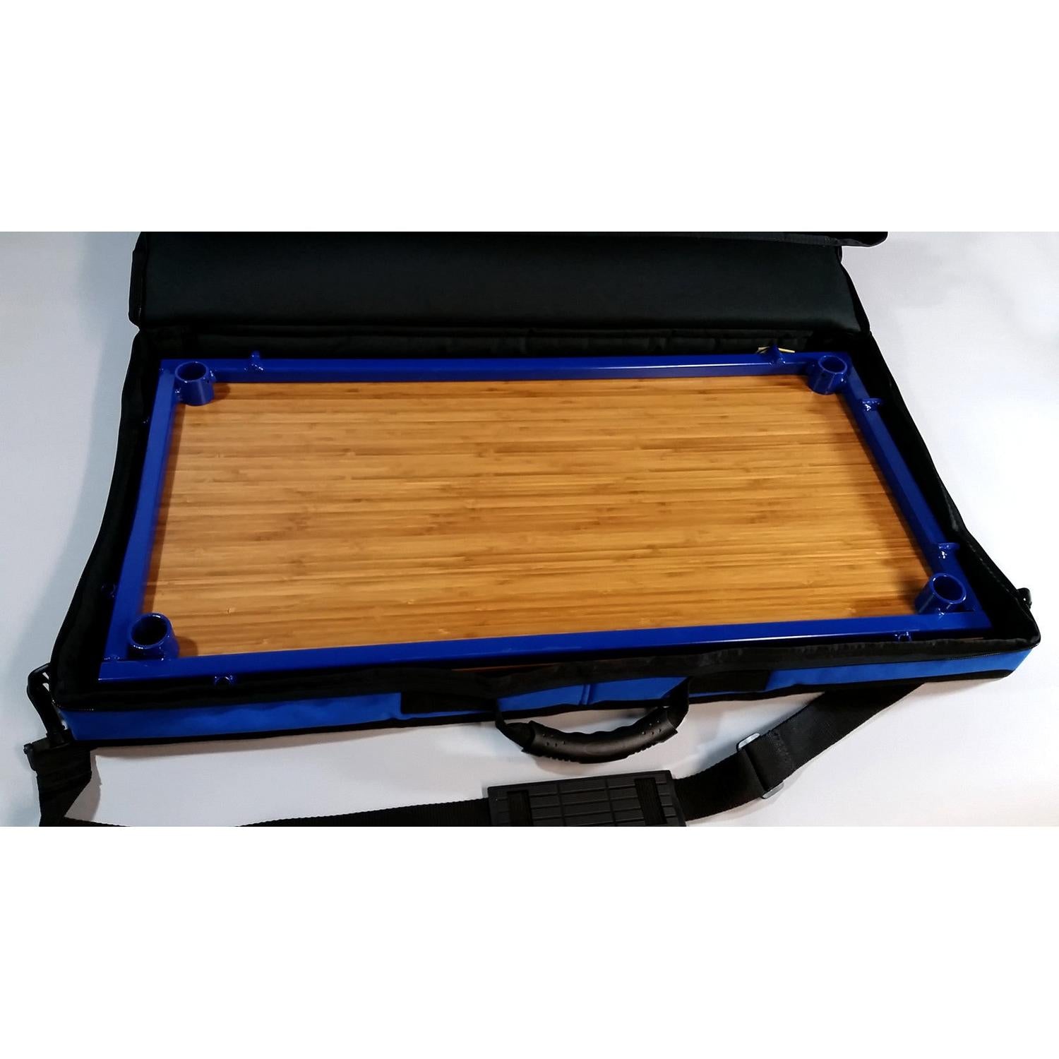 Camp Table Kit – Modular Metal & Bamboo Camp Table