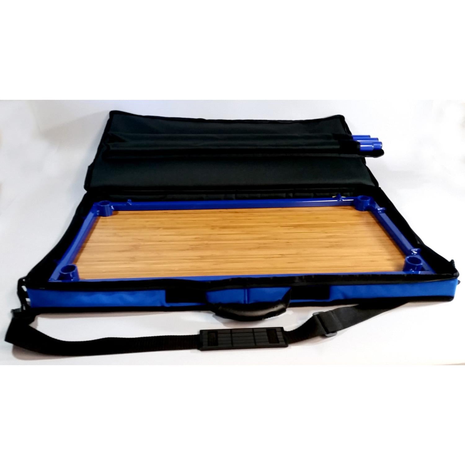 Camp Table Kit – Modular Metal & Bamboo Camp Table