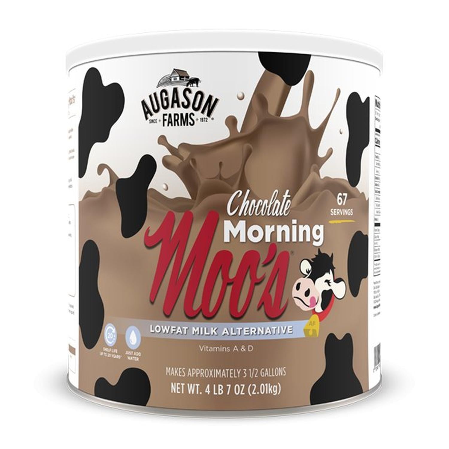 Chocolate Morning Moo’s® Milk Alternative Can – 67 Servings