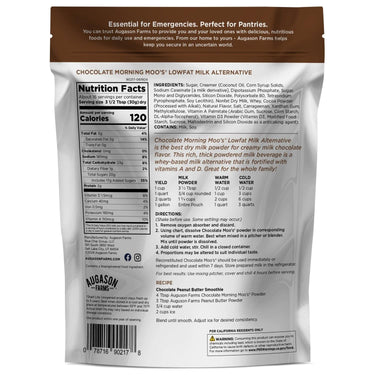 Chocolate Morning Moo's Milk Alternative Pouch, 16 Servings