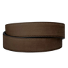 Coffee Buffalo Leather EDC Belt 1.5" [STRAP ONLY]