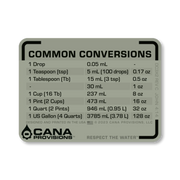 Common Conversions Decal