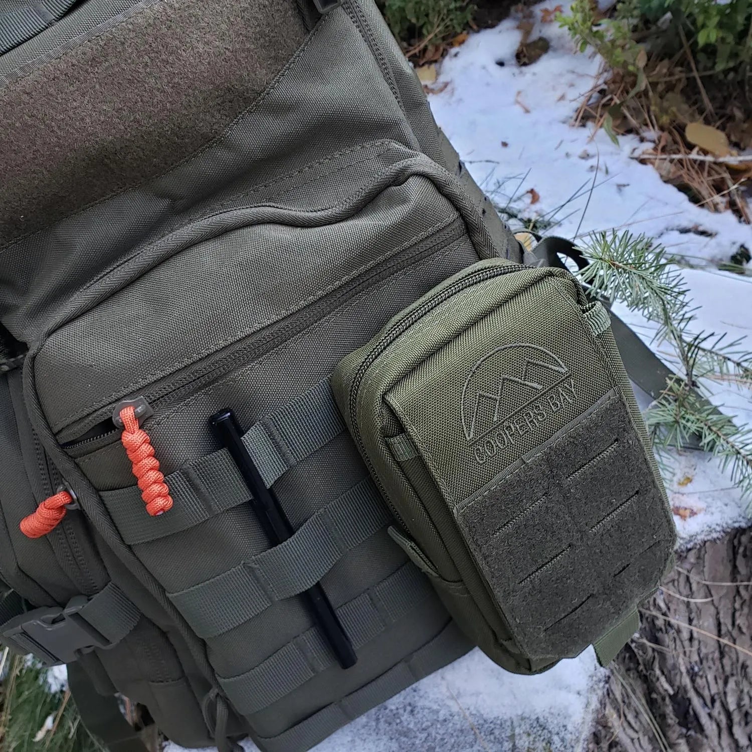Compact MOLLE EDC Pouch