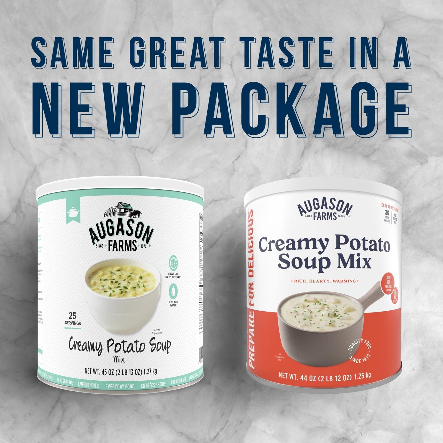 Creamy Potato Soup Mix Can – 36 Servings