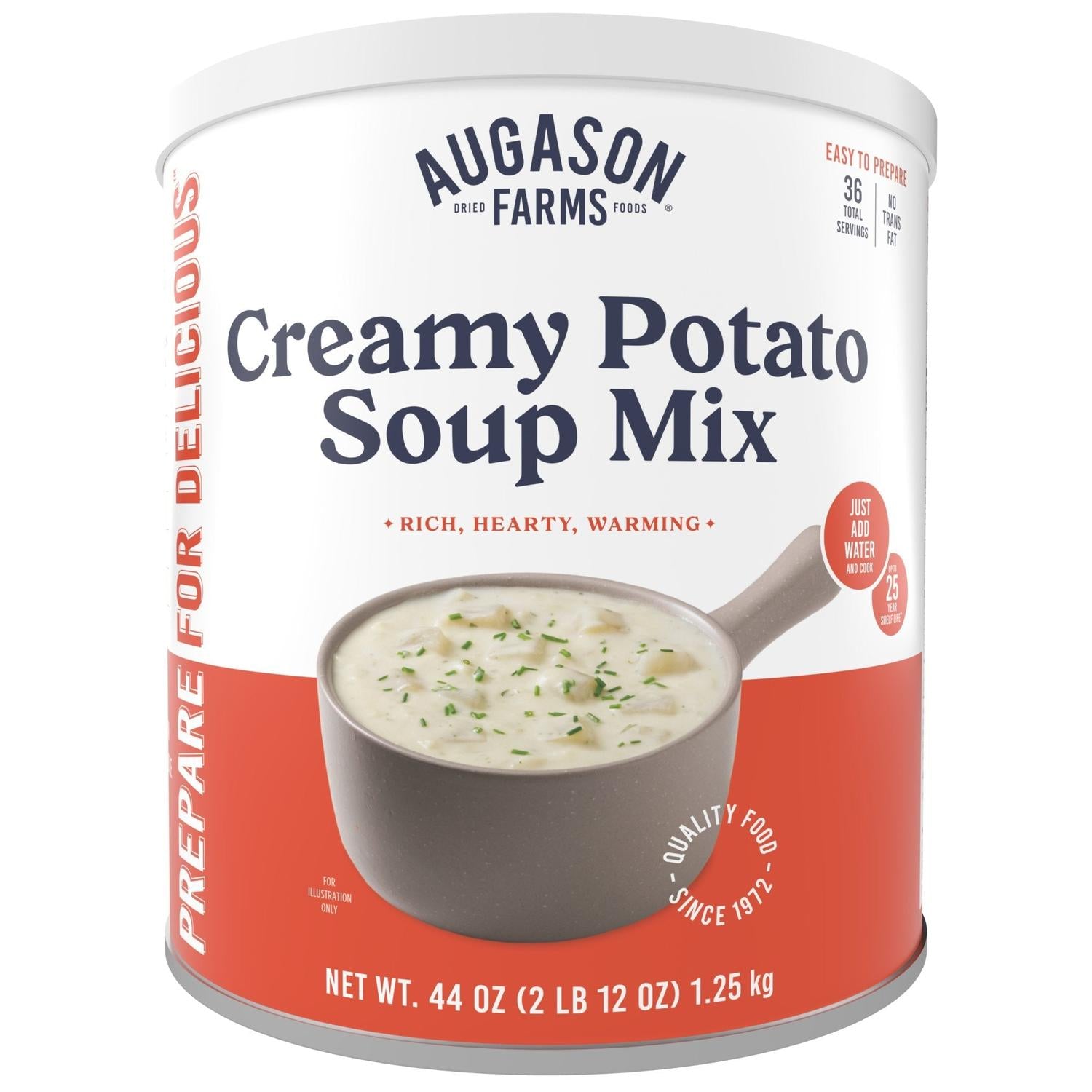 Creamy Potato Soup Mix Can – 36 Servings