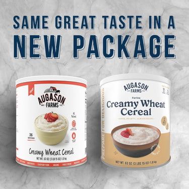 Creamy Wheat Cereal Can, 55 Servings