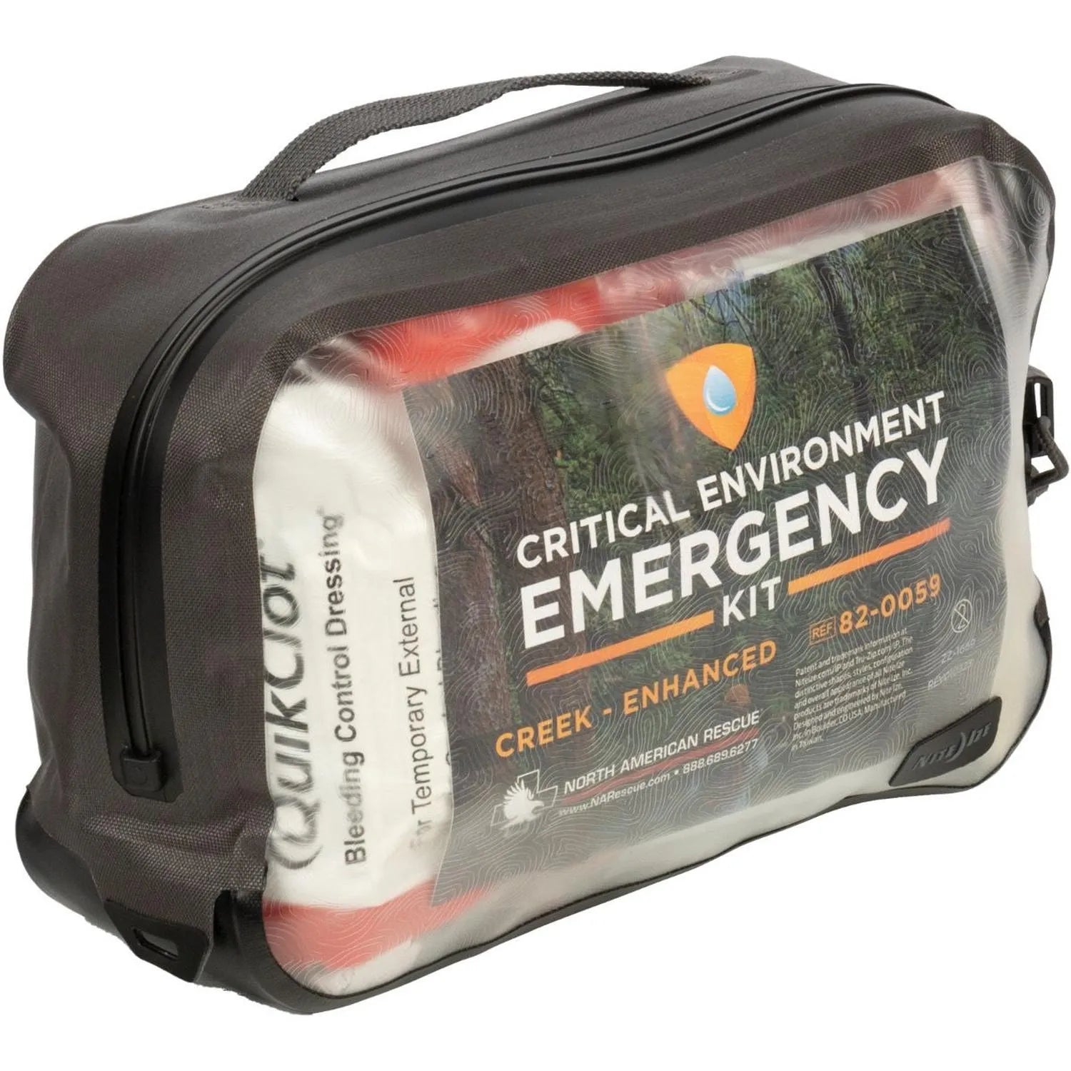 Critical Environment Emergency Kit (CREEK) – Waterproof Outdoor Trauma & First Aid Kit
