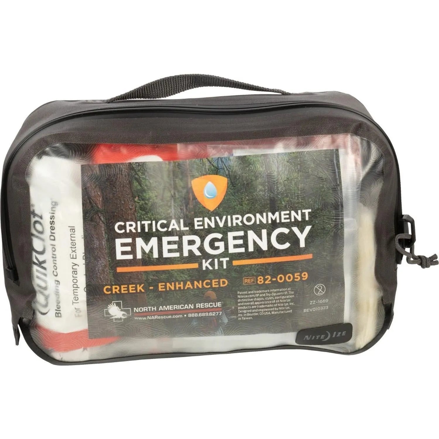 Critical Environment Emergency Kit (CREEK) – Waterproof Outdoor Trauma & First Aid Kit