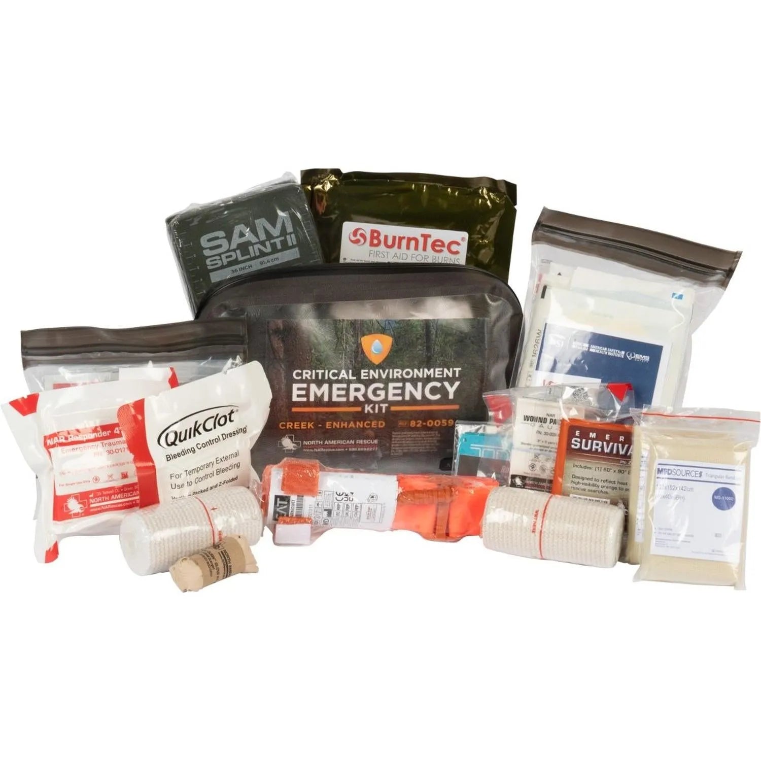 Critical Environment Emergency Kit (CREEK) – Waterproof Outdoor Trauma & First Aid Kit