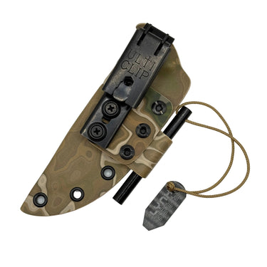 Custom Kydex Sheath for ESEE-4 – RELV Camo Moab