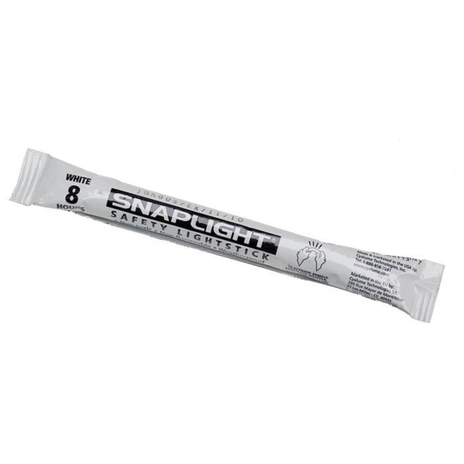 Cyalume 6" ChemLight - White 8 Hour