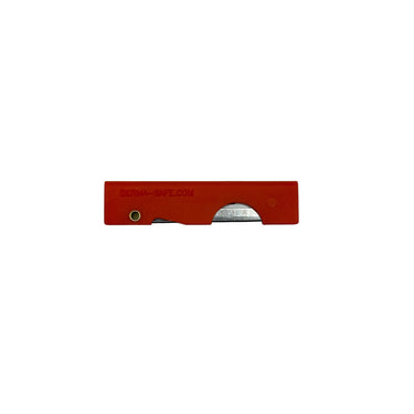 Derma-Safe Folding Utility Razor Knife – Orange