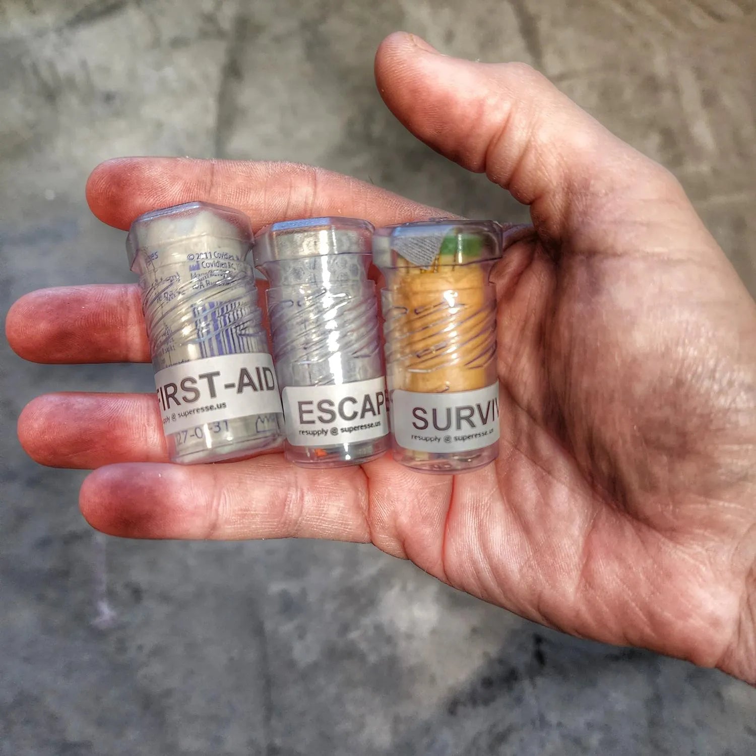 Drop Shell Emergency Pocket Survival Capsule