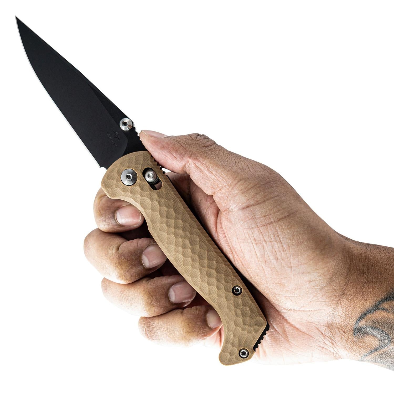 Dropwing – Coyote Tan Folding Knife