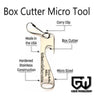 EDC Box Cutter Micro Tool