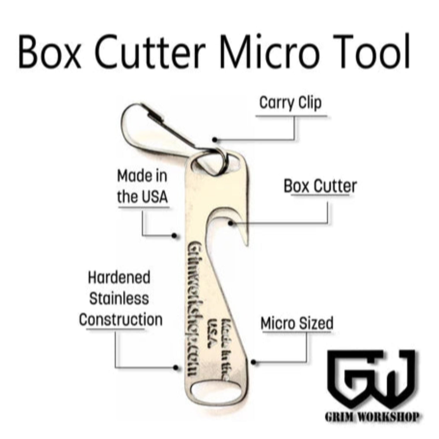 EDC Box Cutter Micro Tool