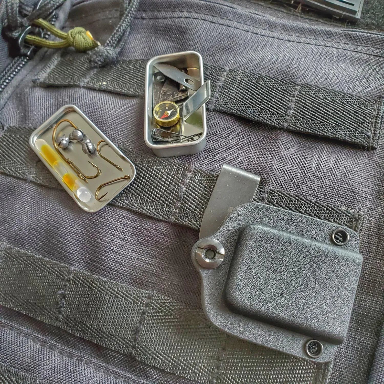 EDC Pocket Tin - Compartmentalized Survival Kits