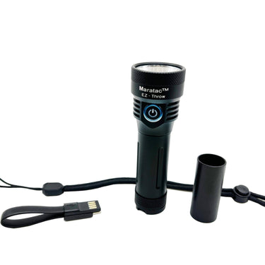 EZ - Throw 18650 / 21700 Flashlight w/build in charger