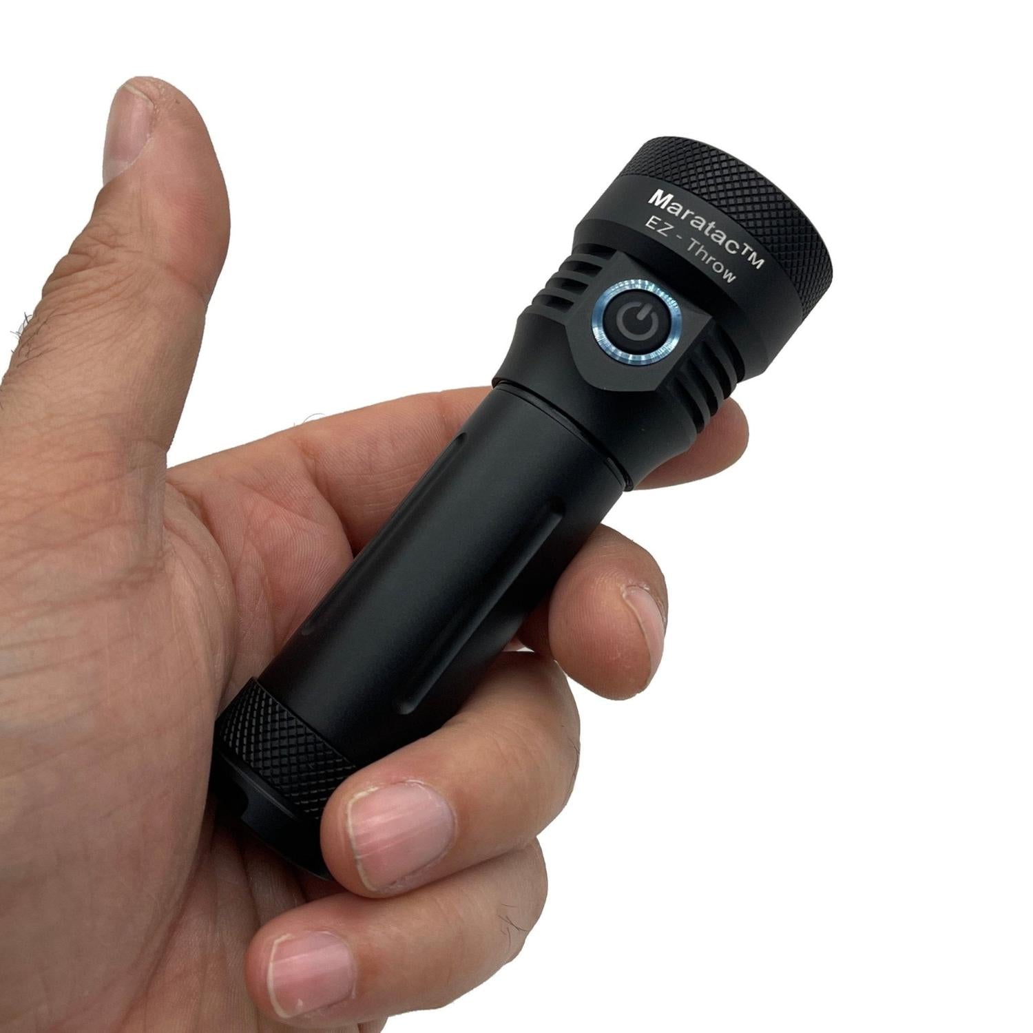 EZ - Throw 18650 / 21700 Flashlight w/build in charger